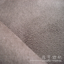 100% Polyester Warp Suede Fabric with Knitted Backing